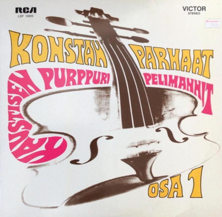 Kaustisen Purppuripelimannit – Konstan Parhaat Osa 1 1970, Cd's en Dvd's, Vinyl | Wereldmuziek, Gebruikt, Europees, 12 inch, Ophalen of Verzenden