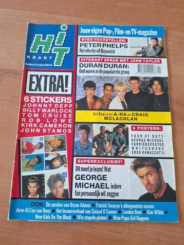 Hitkrant 1990 Duran Kim Wilde Tour of Duty Bryan Adams Wham beschikbaar voor biedingen