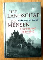 Auke v d Woud, Het landschap, de mensen. Nederland 1850-1940, Ophalen of Verzenden, Zo goed als nieuw, Auke van der Woud