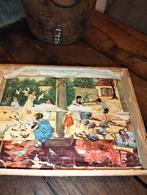 Oude blokpuzzel, Antiek en Kunst, Antiek | Speelgoed, Ophalen of Verzenden
