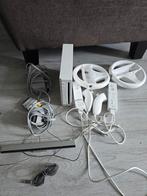 Nintendo wii compleet met toebehoren en game, Ophalen, Zo goed als nieuw, Met 2 controllers, Met games