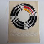 Leuke oude sticker.   DER NURBURGRING.   Duitsland, Verzamelen, Ophalen of Verzenden, Zo goed als nieuw, Overige typen