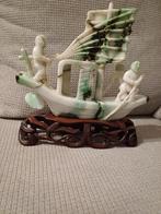 Antiek Chinese Jade of Jadeite beeld, Verzenden, Mens