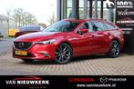 MAZDA 6 2.5 SKYACTIV-G 192PK GT-M Sunroof Adap Cruise Carpla, Auto's, Mazda, 12 maanden, Gebruikt, Leder, Lichtsensor