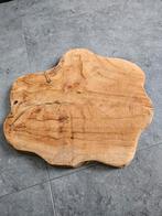 Decoratie plateau boomschijf, Huis en Inrichting, Ophalen of Verzenden, Rond, Hout