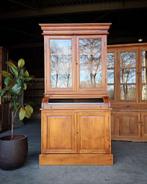 Antieke teakhouten grutterskast | Apothekerskast teak #2695, Antiek en Kunst, Antiek | Meubels | Kasten, Ophalen of Verzenden