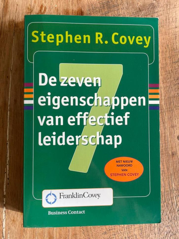 De zeven eigenschappen van effectief leiderschap, Boeken, Economie, Management en Marketing, Zo goed als nieuw, Management, Ophalen of Verzenden