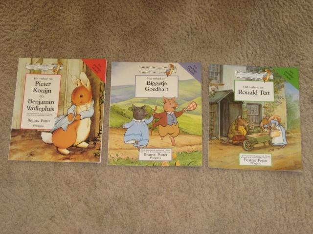 Beatrix Potter boeken 4 stuks Ploegsma, Boeken, Kinderboeken | Kleuters, Gelezen, Non-fictie, Ophalen of Verzenden