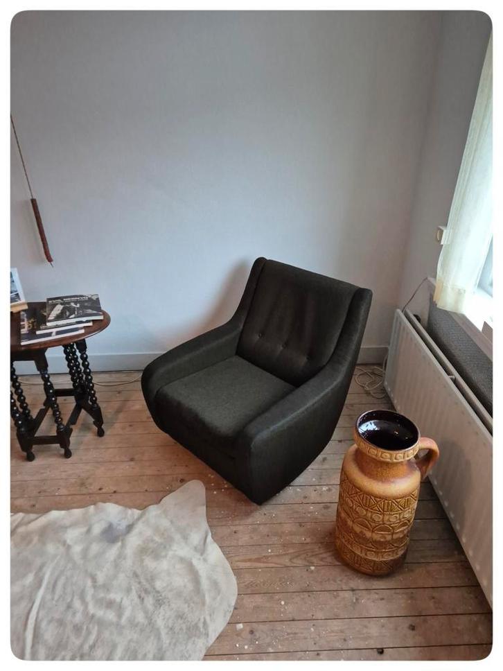 vintage bankstel, Huis en Inrichting, Banken | Sofa's en Chaises Longues, Gebruikt, Stof, Ophalen