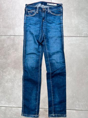TOMMY HILFIGER BLAUW SKINNY JEANS SPIJKERBROEK W 28 L 32 beschikbaar voor biedingen