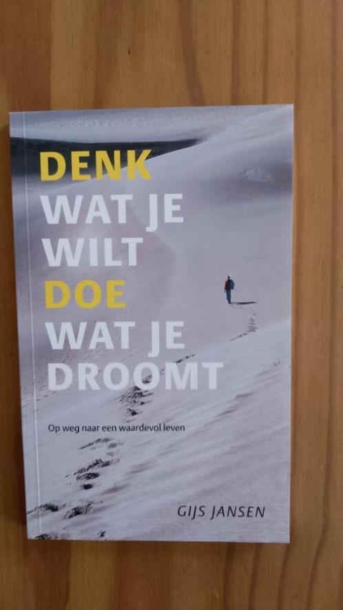 Gijs Jansen, Denk wat je wilt, doe wat je denkt, Boeken, Psychologie, Zo goed als nieuw, Cognitieve psychologie, Ophalen of Verzenden