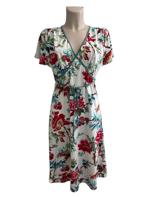 King Louie jurk M, Kleding | Dames, Jurken, Zo goed als nieuw, Maat 38/40 (M), Wit, Ophalen of Verzenden