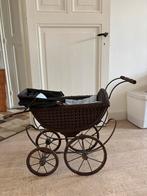 Antieke poppenwagen, Ophalen, Gebruikt