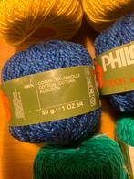 9x Phildar katoen en 1x Durable en 1x Mayflower wit, Hobby en Vrije tijd, Ophalen of Verzenden, Nieuw, Breien of Haken, Wol of Garen