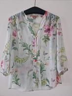 Ted Baker Blouse - Lichtgroen Bloemenprint Maat 40, Maat 38/40 (M), Ophalen of Verzenden, Zo goed als nieuw, Ted Baker