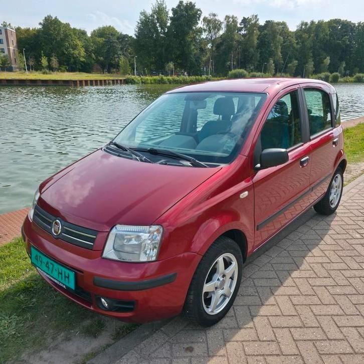Fiat Panda 1.2 2004 Rood, Auto's, Fiat, Bedrijf, Panda, ABS, Airbags, Airconditioning, Android Auto, Apple Carplay, Bluetooth