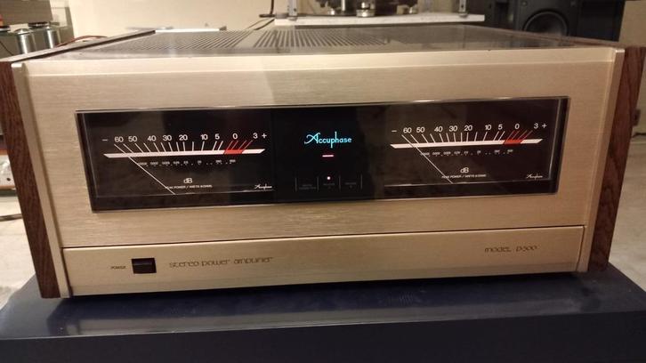 Accuphase P500. Zware klasse A/B solid state uit Japan, Audio, Tv en Foto, Versterkers en Receivers, Zo goed als nieuw, Stereo