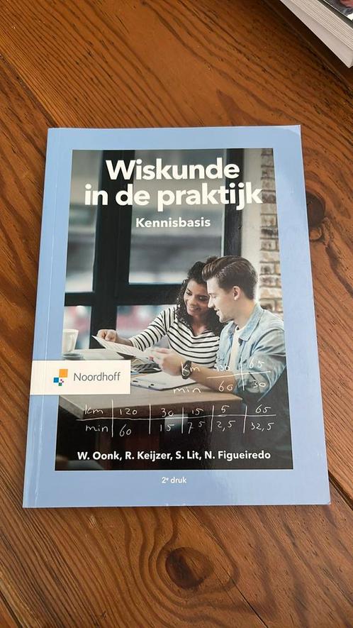 W. Oonk - Wiskunde in de praktijk- Kennisbasis, Boeken, Wetenschap, Zo goed als nieuw, Ophalen of Verzenden
