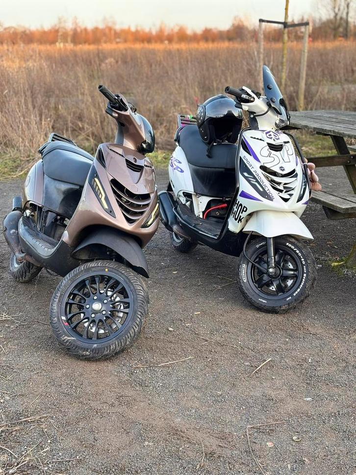 zip 125cc stage 1, Fietsen en Brommers, Scooters | Piaggio, Zo goed als nieuw, Zip, Tweetakt, Ophalen