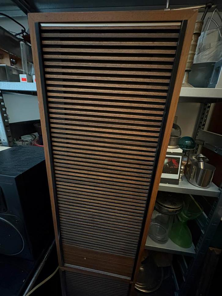 Philips Speakers - KD 1034/01 - Vintage, Audio, Tv en Foto, Luidsprekers, Gebruikt, Front, Rear of Stereo speakers, Minder dan 60 watt