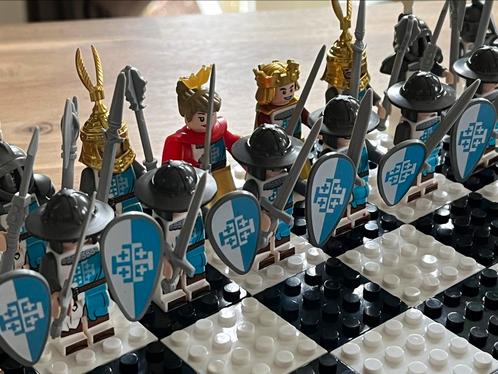Schaakspel ridders, Hobby en Vrije tijd, Gezelschapsspellen | Bordspellen, Zo goed als nieuw, Verzenden