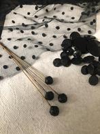 4 gitten hoedenspelden mutsspeld - klederdracht, Antiek en Kunst, Ophalen of Verzenden, Dames