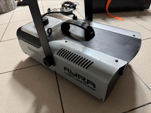 Ayra WSM03 MKIII 1500 Watt DMX rookmachine incl. Kist, Muziek en Instrumenten, Licht en Laser, Zo goed als nieuw, Rookmachine
