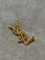 Broches, Sieraden, Tassen en Uiterlijk, Broches, Verzenden, Nieuw, Goud, Overige materialen