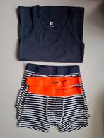 3 boxers onderbroeken en een hemd maat 134/140, Kinderen en Baby's, Ophalen of Verzenden, Zo goed als nieuw, Nacht- of Onderkleding