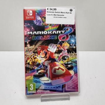 Nintendo Switch Mario Kart de Luxe 8 | Met Garantie beschikbaar voor biedingen