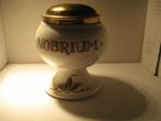 Nobrium medicijn pot met metalen deksel, Antiek en Kunst, Ophalen of Verzenden