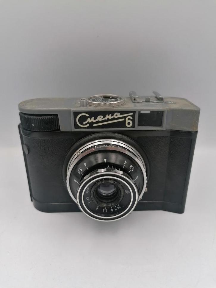 GOMZ LOMO vintage soviet Lomography analog camera Smena 6, Audio, Tv en Foto, Fotocamera's Analoog, Gebruikt, Compact, Overige Merken