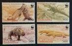 INDONESIË - nrs. 2081 t/m 2084 Wereld Natuur Fonds 2000, Verzenden, Postfris, Zuid-Azië