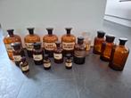 Collectie antieke apothekersflessen 15 stuks, Ophalen