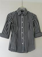 Scapa Sports blouse. Zwart / Wit ruitje. Maat 34., Kleding | Dames, Blouses en Tunieken, Scapa, Zwart, Ophalen of Verzenden, Zo goed als nieuw