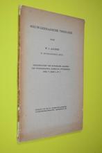 Nieuw-Germaansche Theologie- 1935- W.J. Aalders, Gelezen, Christendom | Katholiek, W.J. Aalders, Ophalen of Verzenden