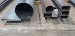 partij restmateriaal Staal, RVS, ALU. Kokers, strip, buis, Doe-het-zelf en Verbouw, Ophalen, Zo goed als nieuw