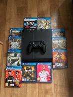 Playstation 4 en Logitec G29 stuur, controller, spellen, Ophalen, Zo goed als nieuw, Met 1 controller, Original