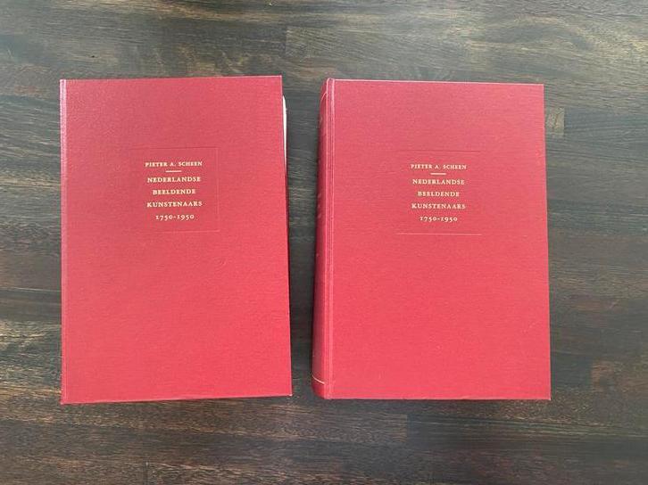 Pieter A. Scheen Lexicon - 2 Delig, Boeken, Kunst en Cultuur | Beeldend, Gelezen, Schilder- en Tekenkunst, Ophalen of Verzenden