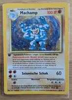 Pokémon Kaart - Machamp (8 / 102), Ophalen of Verzenden, Zo goed als nieuw, Losse kaart, Foil