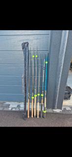 Diverse matchhengels 7 stuks!!!, Watersport en Boten, Hengelsport | Witvissen, Ophalen, Gebruikt, Werphengel