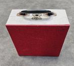 Vintage vinyl/singles koffertje waaiermodel, Cd's en Dvd's, Vinyl Singles, Ophalen of Verzenden, Gebruikt