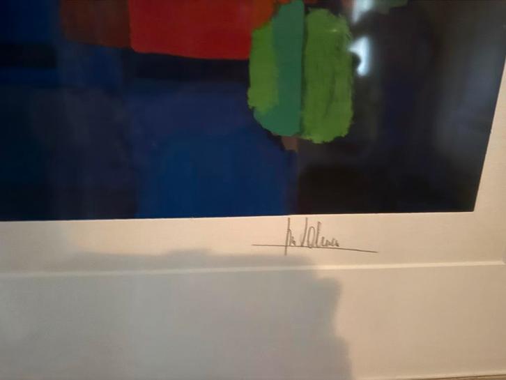 Schilderij van Ton Schulten, Antiek en Kunst, Kunst | Litho's en Zeefdrukken, Ophalen of Verzenden