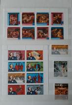 3 Kaarten Postzegels República Equatorial-Guinea 5 Gestempel, Ophalen, Overige landen, Gestempeld