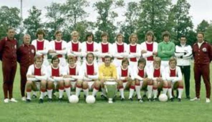 1972 finale wereldbeker Ajax - Independiente, Verzamelen, Sportartikelen en Voetbal, Zo goed als nieuw, Overige typen, Ajax, Verzenden