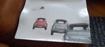 Dienblad Fiat 500 vintage, Ophalen of Verzenden, Zo goed als nieuw, Auto's