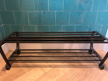 Schoenenrek Metaal 90 cm beschikbaar voor biedingen