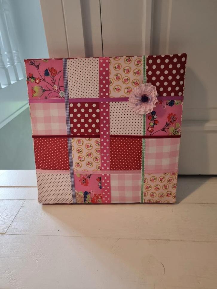 Vrolijk Schilderij / Prikbord, Huis en Inrichting, Woonaccessoires | Memoborden, Zo goed als nieuw, Prikbord, Ophalen