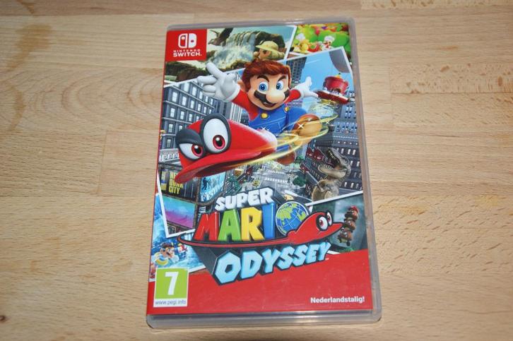 Super Mario Odyssey (Switch), Spelcomputers en Games, Games | Nintendo Switch, Gebruikt, Avontuur en Actie, 1 speler, Vanaf 7 jaar