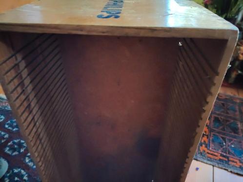 Kast/bak Philips zeer oud voor singles, Muziek en Instrumenten, Overige Muziek en Instrumenten, Gebruikt, Ophalen